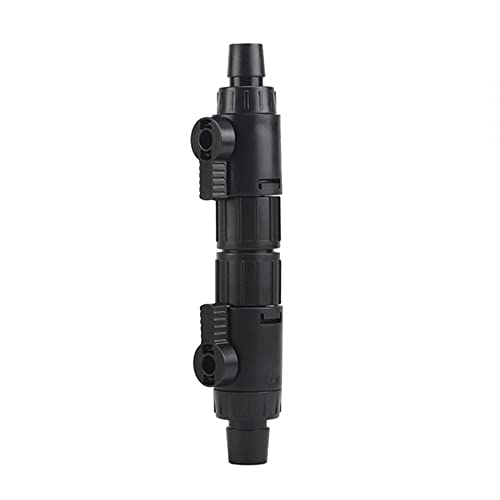 Aquarium Schlauchventil, Aquarium Wasserdurchfluss Steuerventil, 12/16/12 bis 16 mm, Schlauchverbinder Anschluss Adapter für Aquarien Aquarium von DONGKER