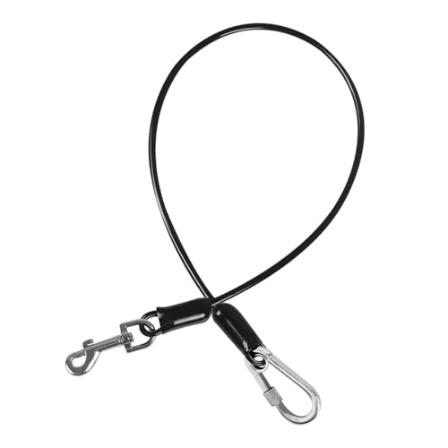 DONGKER Kaufeste Hundeleinenverlängerung, 60 cm, robuste Hundeleinenverlängerung, kein Verheddern, für jede Leine, Halsband, Geschirr von DONGKER