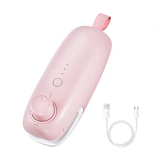 DONGKER Mini Folienschweißgerät, 2 in 1 USB Bag Sealer, 3 Temperaturverstellung Modus, Tragbar Hand Versiegelungsmaschine für Plastikbeutel zur Aufbewahrung von Chipsbeuteln DONGKER Mini Folienschweißgerät, 2 in 1 USB Bag Sealer, 3 Temperaturverstellung Modus, Tragbar Hand Versiegelungsmaschine für Plastikbeutel zur Aufbewahrung von Chipsbeuteln von DONGKER