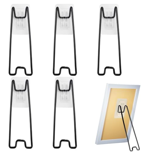 DONGKER Picture Frame Bracket, 5 Stück Metall Bilderrahmenhalterung, Stehend Fotorahmenständer für 15 bis 46 cm Hoch Fotos, Bilder, Gemälde DONGKER Picture Frame Bracket, 5 Stück Metall Bilderrahmenhalterung, Stehend Fotorahmenständer für 15 bis 46 cm Hoch Fotos, Bilder, Gemälde von DONGKER