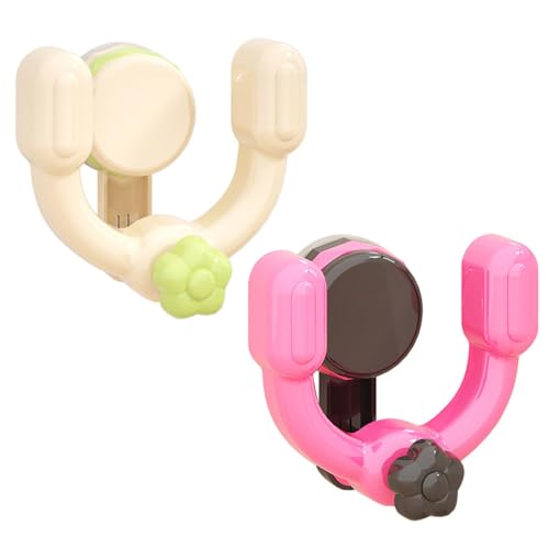 DONGKER Schuhhalter Wand, 2 Stück Schuhregal Wandmontage mit Saugnapf, Mehrzweck Schuhablage Hängeregal für Eingangsbereich, Badezimmer, Schlafzimmer DONGKER Schuhhalter Wand, 2 Stück Schuhregal Wandmontage mit Saugnapf, Mehrzweck Schuhablage Hängeregal für Eingangsbereich, Badezimmer, Schlafzimmer von DONGKER