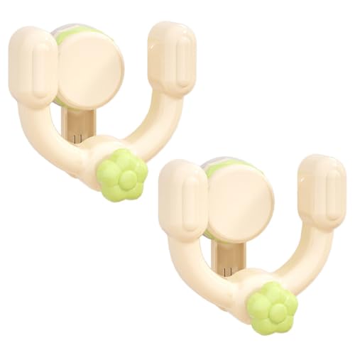 DONGKER Schuhhalter Wand, 2 Stück Schuhregal Wandmontage mit Saugnapf, Mehrzweck Schuhablage Hängeregal für Eingangsbereich, Badezimmer, Schlafzimmer von DONGKER