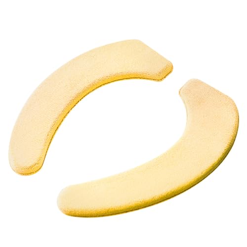 DONGKER WC-Sitzbezug, 1 Paar Weich Plüsch Toilettensitzbezug, Dicker Waschbar Toilettensitzauflagen mit Memory-Schaum für Alle Ovalen WC-Toilette von DONGKER