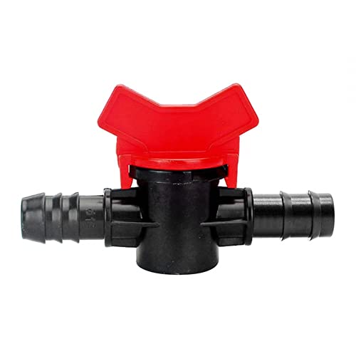 Aquarium Wasserstrom Regelventil, 1 Stuck Kunststoff Durchflussregler, Bewässerung Absperrhahn für 12mm/16mm/12mm bis 16mm Schlauch von DONGKER