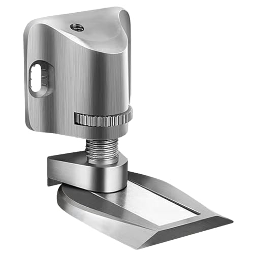 Magnetischer Türstopper, Höhenverstellbarer Magnettürschnapper, Winddichter Bodentürstopper aus Zinklegierung für Türspalten von 5–30 mm von DONGKER
