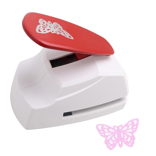 Schmetterling Motivstanzer, 1 Stuck Großer Schmetterlings-Locher, DIY Stanzer für Bastelpapier, Tonpapier, Scrapbookpapier oder Decoupagepapier von DONGKER
