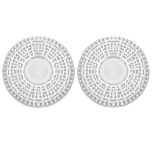 Silikon Abflusssieb, 2 Stück 14cm Rund Haarfänger Dusche, Duschablauf Haarsieb mit dichte Netzstruktur für Dusche, Badezimmer, Waschküche, Küche von DONGKER
