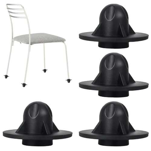 Stuhlbeinkappen, 4 Stück rutschfeste Gummi Schutzkappen für Stuhlbeine, ø 1,3/1,4/1,5 cm Optional, Schwarz Stuhlbeinschoner für Campingstühle, für Picknick, Camping, Wandern, Tisch- und Stuhlfüße Stuhlbeinkappen, 4 Stück rutschfeste Gummi Schutzkappen für Stuhlbeine, ø 1,3/1,4/1,5 cm Optional, Schwarz Stuhlbeinschoner für Campingstühle, für Picknick, Camping, Wandern, Tisch- und Stuhlfüße von DONGKER