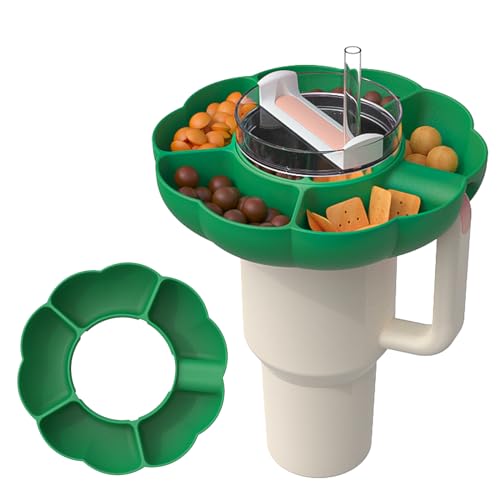 DONGTATA Snack Bowl für Stanley 40 oz Tumbler (grün) von DONGTATA