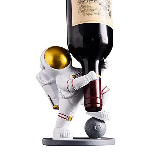 DONGYUCHUN Harz Astronaut Weinflaschenhalter, Niedliche Statue Ornament Für Tischdekoration, Weinschrank Einrichtung Handwerk,A DONGYUCHUN Harz Astronaut Weinflaschenhalter, Niedliche Statue Ornament Für Tischdekoration, Weinschrank Einrichtung Handwerk,A von DONGYUCHUN