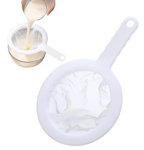 Nylon-Netz-Kunststoff-Sieb, ultrafeines Lebensmittelsieb für Sojamilch, Tee, Saft, Kaffee – 200 Maschen von DONJIM