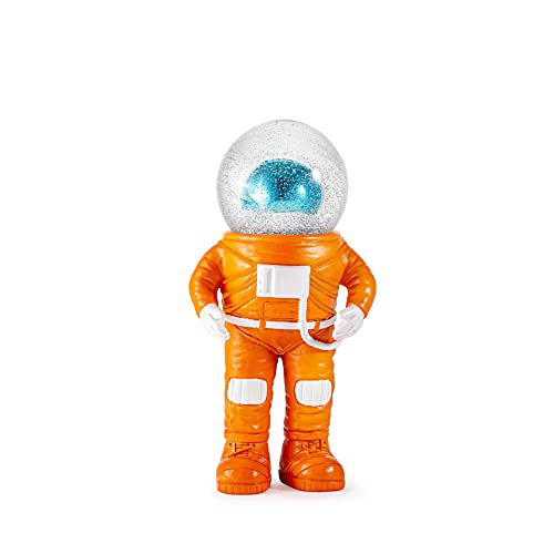 DONKEY Summerglobe | The Marstronaut | Deko Figur mit Schneekugel im Astronauten Look, 18 cm groß von DONKEY