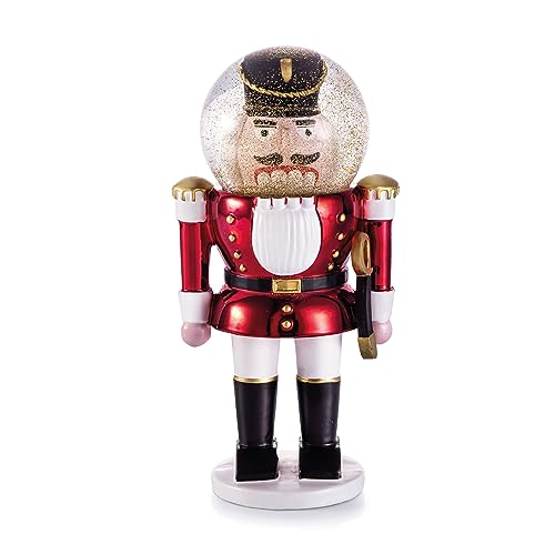 Summerglobe The Giant Shiny Nutcracker Rot - Handbemalte Schneekugel in Form eines klassischen Nussknackers, glänzend rot, ca. 25 cm Summerglobe The Giant Shiny Nutcracker Rot - Handbemalte Schneekugel in Form eines klassischen Nussknackers, glänzend rot, ca. 25 cm von DONKEY