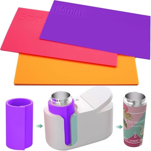 DONOONIS 3 Stück Sublimation Silikonmanschette, Silikon Wraps, Mug Press Sublimation In 3 Dicken Kompatibel Mit -Becherpresse, Sublimation Tassen Rohlinge Effiziente Wärmeleitun DONOONIS 3 Stück Sublimation Silikonmanschette, Silikon Wraps, Mug Press Sublimation In 3 Dicken Kompatibel Mit -Becherpresse, Sublimation Tassen Rohlinge Effiziente Wärmeleitun von DONOONIS