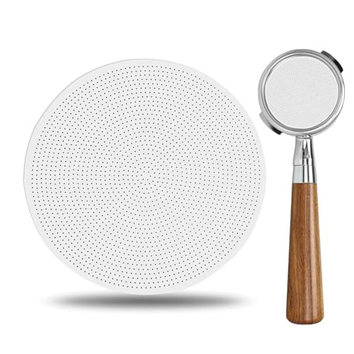 Puck Screen 58mm,Espresso Sieb für Siebträger,Espresso Puck Screen,Titan-PVD-Beschichtung,Siebträger Zubehör für Kaffeemaschine,Kaffee Siebträger sieb Siebträger Zubehör von DONOONIS