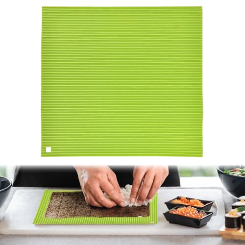 DONOONIS Sushi Roller,Sushi Bazooka,Silikon Sushi Matte,Sushi Rollmatte,Sushi Maker,Sushi Selber Machen,DIY Sushi Machen für Anfänger Sushi Rolle Sushi Bambusmatte Party Picknick Reisen DONOONIS Sushi Roller,Sushi Bazooka,Silikon Sushi Matte,Sushi Rollmatte,Sushi Maker,Sushi Selber Machen,DIY Sushi Machen für Anfänger Sushi Rolle Sushi Bambusmatte Party Picknick Reisen von DONOONIS