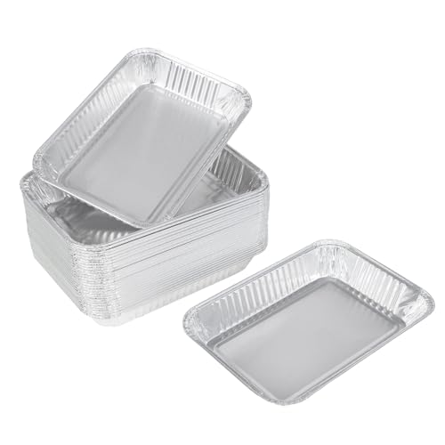 DONSIQIZZ 30 Stück Grill-Tropfpfpfannen, kompatibel mit Weber 6415 Grills, Fettpfanneneinlagen für Weber Spirit, Genesis, Traveler, Q-Serie, Einweg-Aluminiumfolien-Fettschalen, Zubehör, 21,6 x 15,2 cm DONSIQIZZ 30 Stück Grill-Tropfpfpfannen, kompatibel mit Weber 6415 Grills, Fettpfanneneinlagen für Weber Spirit, Genesis, Traveler, Q-Serie, Einweg-Aluminiumfolien-Fettschalen, Zubehör, 21,6 x 15,2 cm von DONSIQIZZ