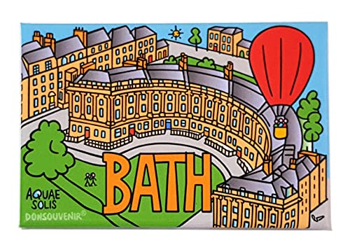 Bath KÜHLSCHRANKMAGNET. Modell: SPA-Stadt England von DONSOUVENIR