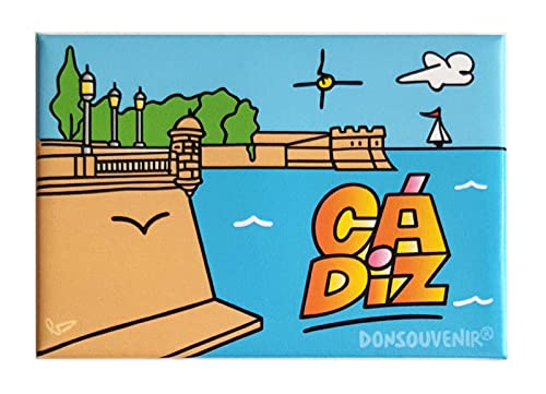 Cadiz KÜHLSCHRANKMAGNET. Modell: Candelaria BOLLWERK Cadiz KÜHLSCHRANKMAGNET. Modell: Candelaria BOLLWERK von DONSOUVENIR