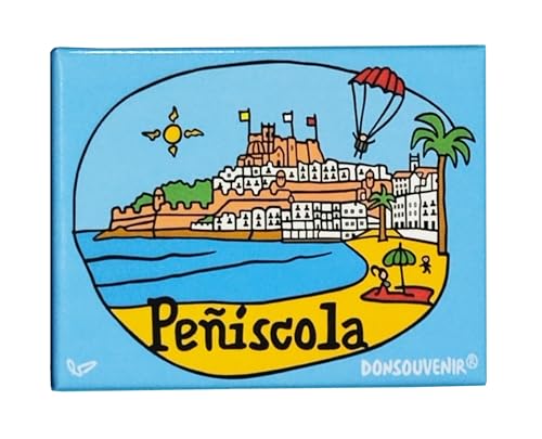DONSOUVENIR KÜHLSCHRANK-Magnet PEÑÍSCOLA (CASTELLÓN) von DONSOUVENIR