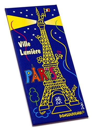 DONSOUVENIR Magnet Paris Nacht-Eiffel-Turm. Magnet FÜR DEN KÜHLSCHRANK. von DONSOUVENIR