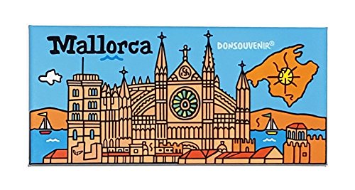 DONSOUVENIR Magnetisches Mallorca. Modell: SA Seu. Iman von DONSOUVENIR