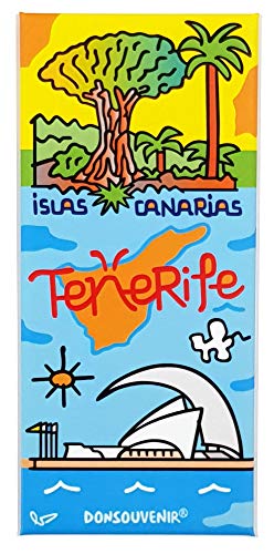 DONSOUVENIR Tenerife Magnet. Modell KÜHLSCHRANKMAGNET: KANARISCHE Inseln von DONSOUVENIR