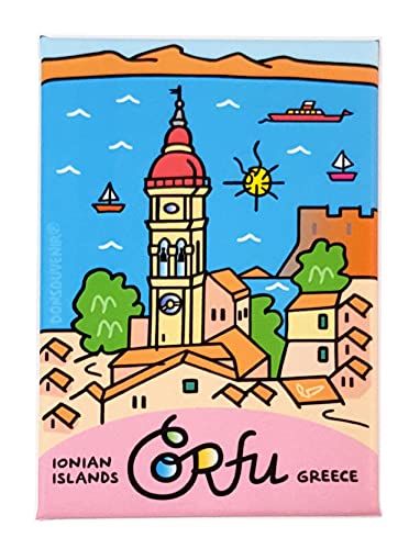 Korfu KÜHLSCHRANKMAGNET. Modell: IONISCHE Insel GRIECHENLANDS. Korfu KÜHLSCHRANKMAGNET. Modell: IONISCHE Insel GRIECHENLANDS. von DONSOUVENIR
