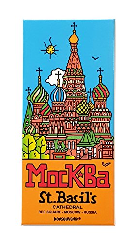 MOSKAU Magnet FÜR KÜHLSCHRANK - Modell: MOCKBA (Russland) von DONSOUVENIR