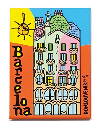 Magnet Barcelona · BATLLÓ-Haus VON GAUDÍ · Magnet FÜR KÜHLSCHRANK. von DONSOUVENIR