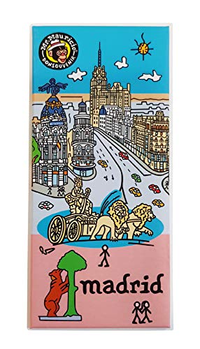 Magnet Madrid Gran VÍA - Magnet FÜR KÜHLSCHRANK - Iman Größe Big von DONSOUVENIR