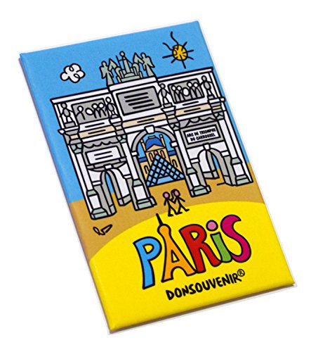 Magnet Paris · Modell: TRIUMPHBOGEN des KARUSSELLS des LOUVRE. Magnet DER KÜHLSCHRANK. DONSOUVENIR. von DONSOUVENIR