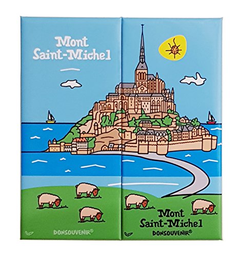 Mont Saint Michel KUHLSCHRANKMAGNET - GROßER MAGNETISCHER DOPPELGÄNGER Mont Saint Michel KUHLSCHRANKMAGNET - GROßER MAGNETISCHER DOPPELGÄNGER von DONSOUVENIR