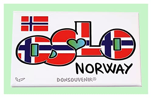 Oslo Magnet. Modell: Oslo NORWEGEN DONSOUVENIR von DONSOUVENIR