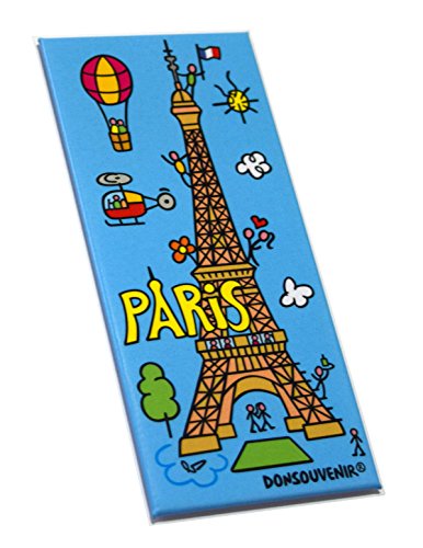 Paris KÜHLSCHRANKMAGNET. Modell: Eiffelturm. GROSSER Magnet 5,4 x 12 cm. von DONSOUVENIR