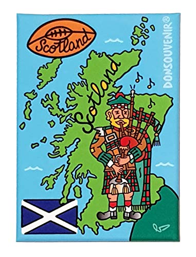 SCHOTTLAND KÜHLSCHRANKMAGNET. Scotland Magnet von DONSOUVENIR
