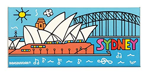 Sydney KUHLSCHRANKMAGNET. Modell: OPER VON Sydney IN DER BUCHT von DONSOUVENIR