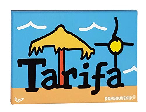 Tarifa KÜHLSCHRANKMAGNET. Modell: Wind UND Strand. Tarifa, Cadiz (Spanien) von DONSOUVENIR