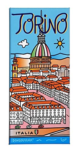 Turin Magnet. Modell: Big Torino Italien. KÜHLSCHRANKMAGNET von DONSOUVENIR