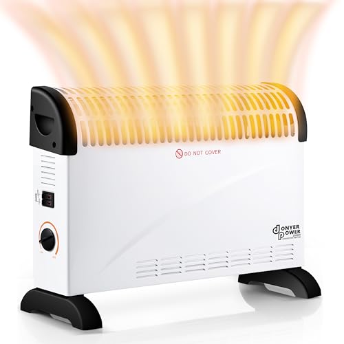 DONYER POWER Konvektor-Heizkörper 2000W Raumheizung mit Einstellbarem Thermostat Nicht Vorjähriges Inventar von DONYER POWER