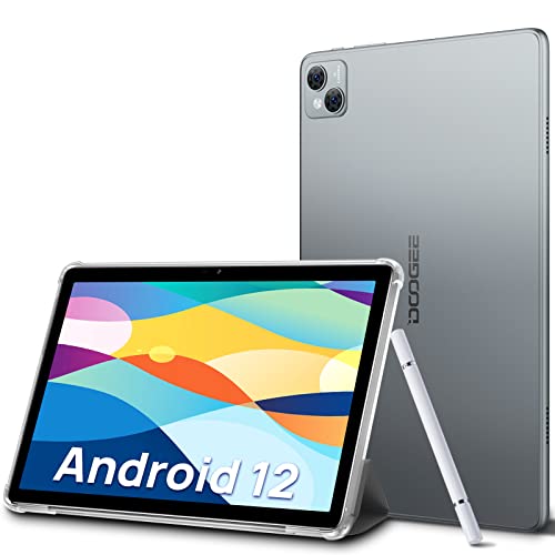 DOOGEE T10 Tablet 10 Zoll Android 12,15 GB RAM+128GB ROM 8300mAh Akku Octa-Core Tablet Pc mit 13MP Kamera 1920 * 1200 FHD+ Bildschirm, 4G LTE & 5G WiFi,Widevine L1-Unterstützung(Grau) von DOOGEE