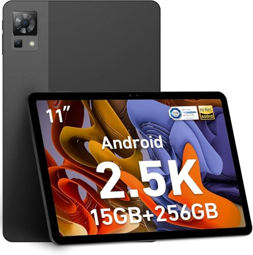 DOOGEE T30 PRO Android Tablet 11 Zoll, 2.5K Display | 2560x1600 | Tablet PC, Helio G99 Octa-Core 15GB RAM 256GB ROM (2TB TF), 8580mAh/33W, 20MP Dual SIM Tablet 4G LTE +5G WiFi Widevine L1 von DOOGEE