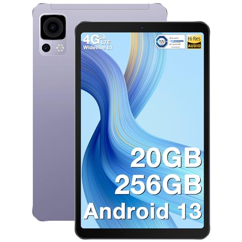 DOOGEE T20 Mini Pro 8,4 Zoll, Android Tablet, 20 GB + 256 GB (1 TB TF), 5060 mAh Akku, 1200 * 1920 FHD, 13 MP + 5 MP Kamera, Dual-SIM, 4G LTE + 5G WiFi, GPS, Widevine L1 von DOOGEE