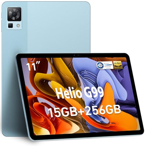 DOOGEE T30PRO Tablet 11 Zoll, Helio G99 Octa-Core 15(8+7) GB+256GB (2TB TF) Gaming Tablet, 8580mAh/33W, 2560x1600 FHD+, 20MP Dual SIM 4G LTE +5G WiFi Tablet PC Widevine L1 mit Hülle von DOOGEE