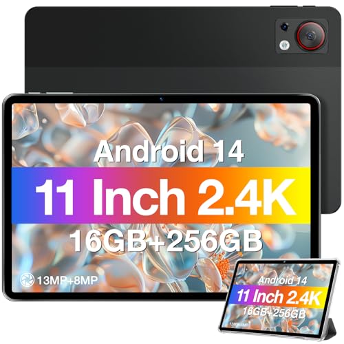DOOGEE T30S Tablet Android 14, 2,4 K Tablet 11 Zoll, 16 GB RAM + 256 GB ROM/TF 1 TB Touchscreen, günstiges Tablet 5G WiFi | 13 MP + 8 MP | 8580 mAh | Widevine L1 Gaming-Tablet Schwarz DOOGEE T30S Tablet Android 14, 2,4 K Tablet 11 Zoll, 16 GB RAM + 256 GB ROM/TF 1 TB Touchscreen, günstiges Tablet 5G WiFi | 13 MP + 8 MP | 8580 mAh | Widevine L1 Gaming-Tablet Schwarz von DOOGEE