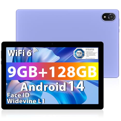 DOOGEE U10 Tablet 10 Zoll Android 14 Tablet PC, 9GB RAM +128GB ROM(1TB TF) Kinder Tablet 1280 * 800 HD, 8MP+5MP, 5060mAh, BT5.0, TÜV Eye Protection, WIFI6, 5MP+8MP, OTG, Type C, 3.5mm Headphone Jack von DOOGEE