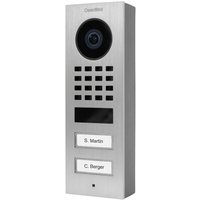 D1102V Aufputz IP-Video-Türsprechanlage wlan, lan Außeneinheit Edelstahl V2A (gebürstet) - Doorbird von DOORBIRD