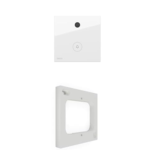 DOORLINE Bundle Snap weiß l die Türklingel mit Kamera I Bildübertragung ohne Cloud per WLAN über die Fritz!Box auf das Fritz!Fon oder Smartphone + Aufputzrahmen DOORLINE Bundle Snap weiß l die Türklingel mit Kamera I Bildübertragung ohne Cloud per WLAN über die Fritz!Box auf das Fritz!Fon oder Smartphone + Aufputzrahmen von DOORLINE