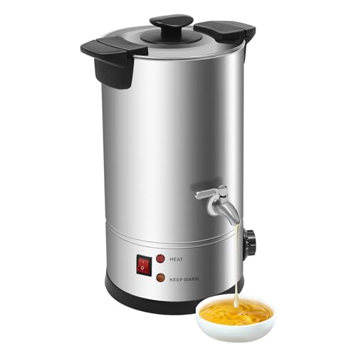 DOPBENT 10L Groß Wachsschmelzer für Kerze machen Kerze,Elektrisch Wachs DIY Wachsschmelzgerät Kit 30-110°C Temperaturkontrolle,Kerzenschmelztiegel für Business Home DOPBENT 10L Groß Wachsschmelzer für Kerze machen Kerze,Elektrisch Wachs DIY Wachsschmelzgerät Kit 30-110°C Temperaturkontrolle,Kerzenschmelztiegel für Business Home von DOPBENT