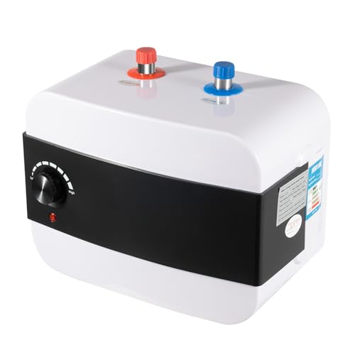 Elektrischer Warmwasserbereiter, kompakter Warmwasserbereiter für unter den Waschbecken, einstellbare Temperatur 30-65°C, 220V, 1500W, 6L kleiner Warmwasserspeicher Elektrischer Warmwasserbereiter, kompakter Warmwasserbereiter für unter den Waschbecken, einstellbare Temperatur 30-65°C, 220V, 1500W, 6L kleiner Warmwasserspeicher von DOPBENT